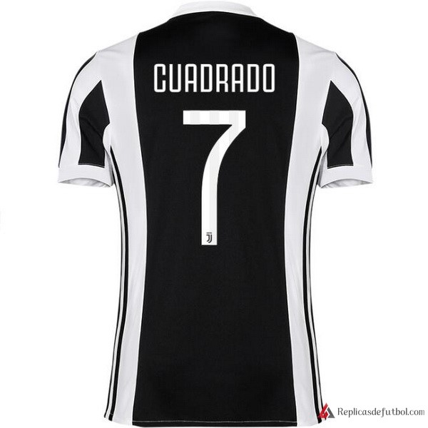 Camiseta Juventus Primera equipación Cuadrado 2017-2018